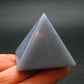 Very Nice Angelite Angellite Pyramid From Peru - 1.5" - 79.45 Grams