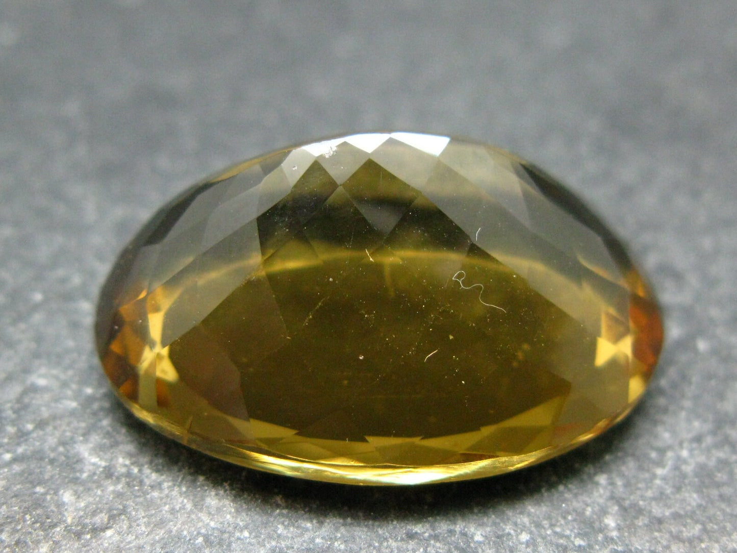 Stone of Success!! Genuine Intense Yellow Citrine Cut Stone From Brazil - 1.2" - 48.35 Carats