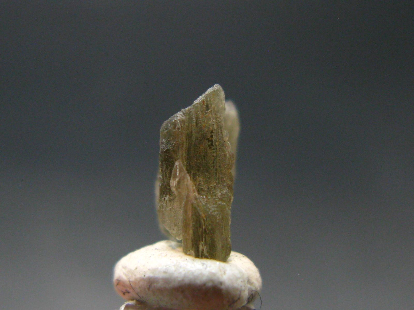 Moldavite Tektite Raw Bead from Czech Republic - 8 mm - 1.25 Carats