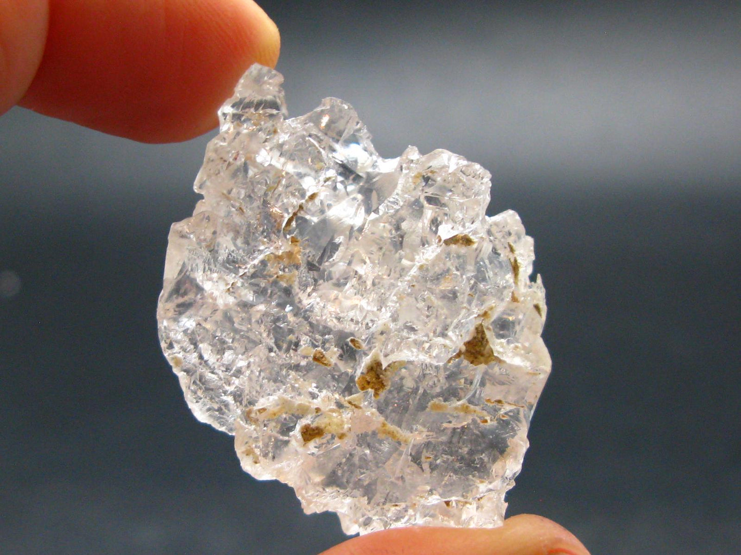 Fantastic Etched Gemmy Raw Clear Goshenite Beryl Crystal From Brazil - 1.6" - 17.43 Grams