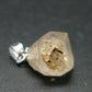 Rare Gem Phenacite Phenakite Crystal Silver Pendant From Myanmar (Burma) - 8.10 Carats - 0.7"