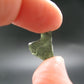 Moldavite Tektite Raw Piece from Czech Republic - 0.5" - 4.10 Carats - 0.82 Grams