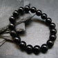Black Obsidian Genuine Bracelet ~ 7 Inches ~ 10mm Round Beads