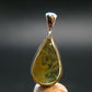 Rare Titanite Sphene Crystal Silver Pendant From Tanzania - 0.9" - 1.75 Grams