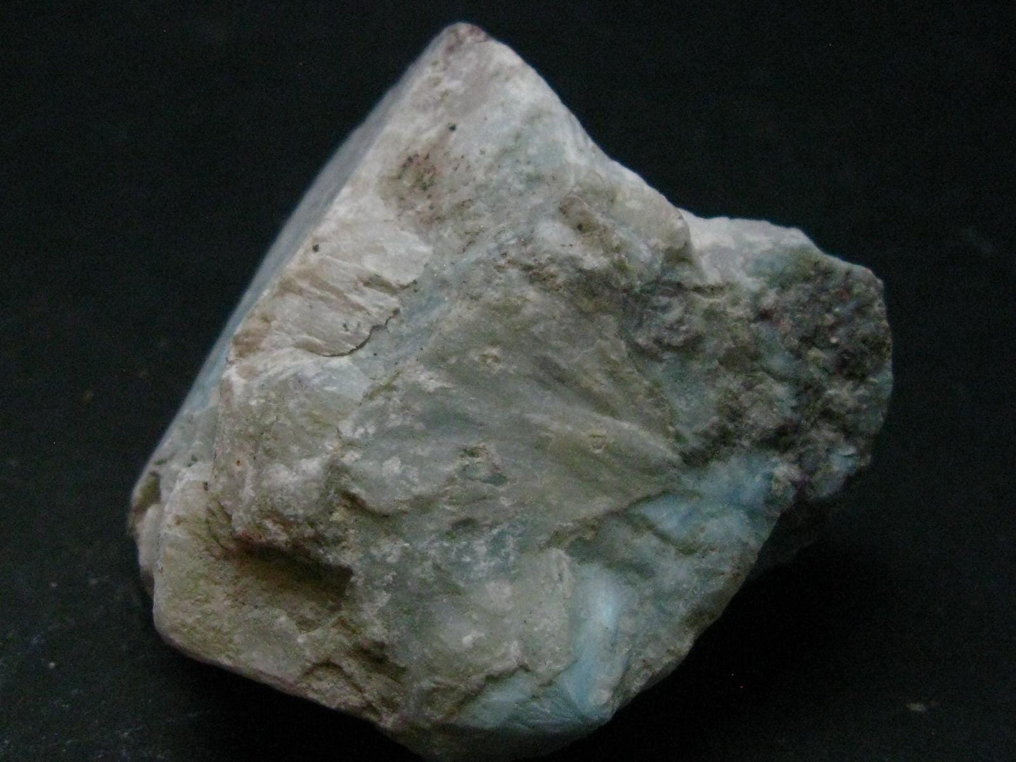 Rare Blue Raw Larimar Pectolite From Dominican Republic - 1.8"