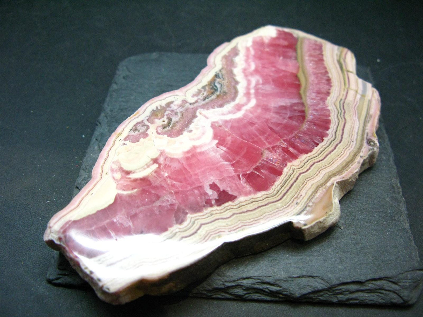 Rhodochrosite Large Slab From Argentina - 4.8"