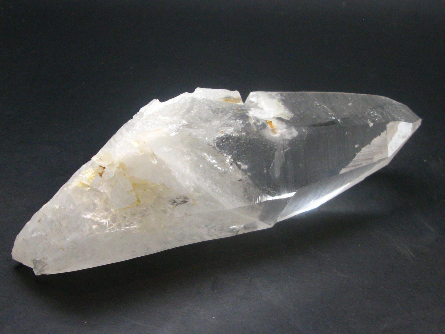 Large Lemurian Seed Quartz Crystal From Brazil - 6.2" - 495.34 Grams