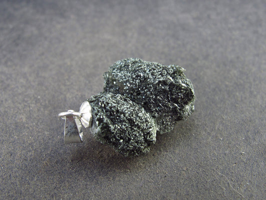 Primalite Crystal Silver Pendant From Russia - 3.73 Grams - 1.0"
