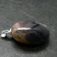 Iolite Cordierite & Sunstone Silver Pendant From India - 1.2" - 5.47 Grams