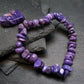 Charoite Genuine Bracelet ~ 7 Inches ~ 10mm Tumbled Beads