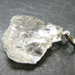 Goshenite Beryl Crystal 925 Silver Pendant From Brazil - 1.1" - 4.0 Grams