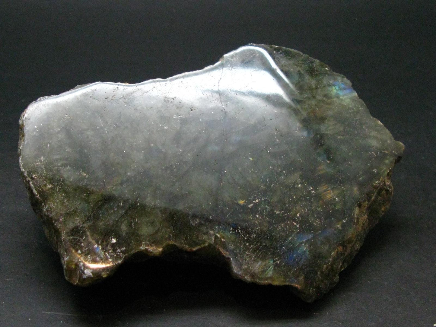 Labradorite Polished Stone from Madagascar - 3.5"