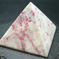 Large Cinnabar in Quartz Pyramid from Peru - 153.51 Grams - 2.2"