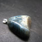 Very Rare Dianite (Blue Jade) Silver Pendant From Russia - 1.1"