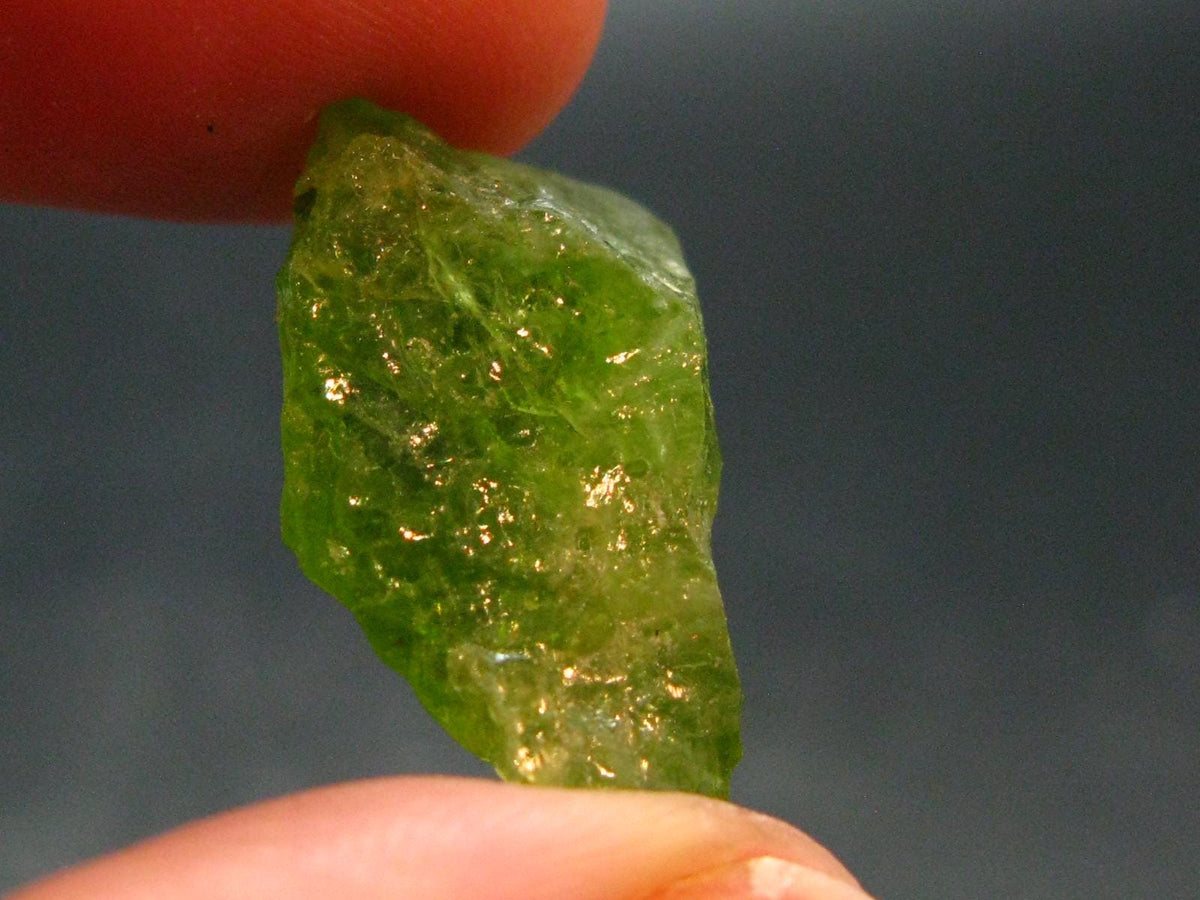 Rare 13.5 Carat Gem Peridot Olivine Crystal from Arizona, USA - 0.9" - 3.51 Grams