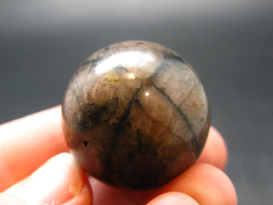 Chiastolite Variety of Andalusite Sphere from China - 1.0" - 34.35 Grams