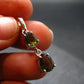 Moldavite Tektite Silver Pendant from Czech Republic - 1.1" - 1.51 Grams