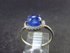 Blue Tanzanite Silver Ring from Tanzania - 2.05 Grams - Size 7.25