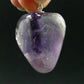 Rare Brandenberg Brandberg Amethyst Quartz Silver Pendant From Namibia - 1.3" - 13.78 Grams
