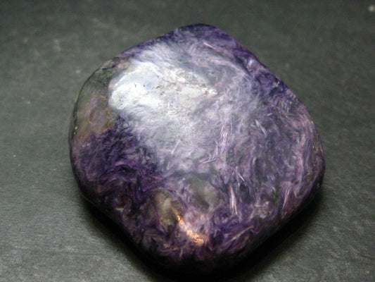 Large Nice Charoite Tumbled Stone from Russia - 99.03 Grams - 2.3"