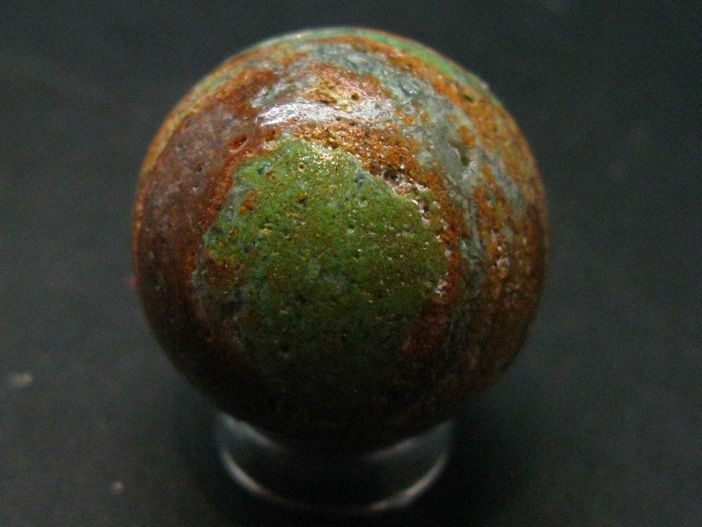 Rare Green Smithsonite Sphere Ball from Namibia - 10.9" - 17.84 Grams