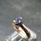 Tanzanite (Zoisite) Sterling Silver Ring - 1.60 Grams - Size 6