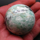 Russian Treasure from the Earth!! Pastel Emerald-Green Noble Talc & Hematite Sphere from Russia - 142 Gram - 1.8"