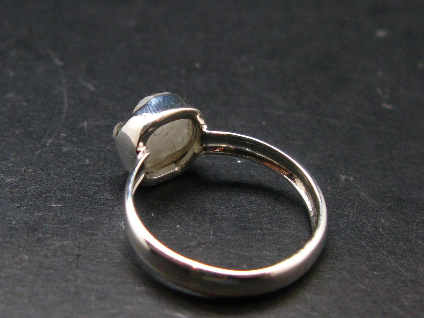 Phenakite Phenacite Sterling Silver Size 6 Ring from Russia - 1.85 Grams