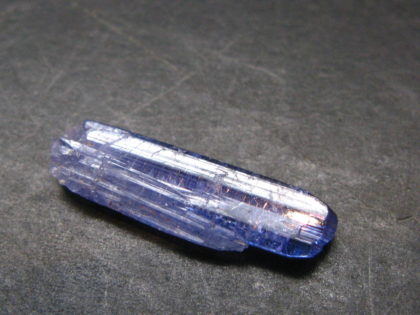 Fine Gem Tanzanite Zoisite Crystal From Tanzania - 6.85 Carats - 0.9"