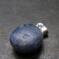 Gem Blue Sapphire Corundum Crystal Silver Pendant From Sri Lanka - 15.60 Carats