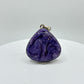 Charoite Sterling Silver Pendant – Teardrop Shape - 11.41 Grams