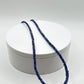 Blue Sapphire Beaded Necklace: Genuine Gemstone Jewelry, September Birthstone
