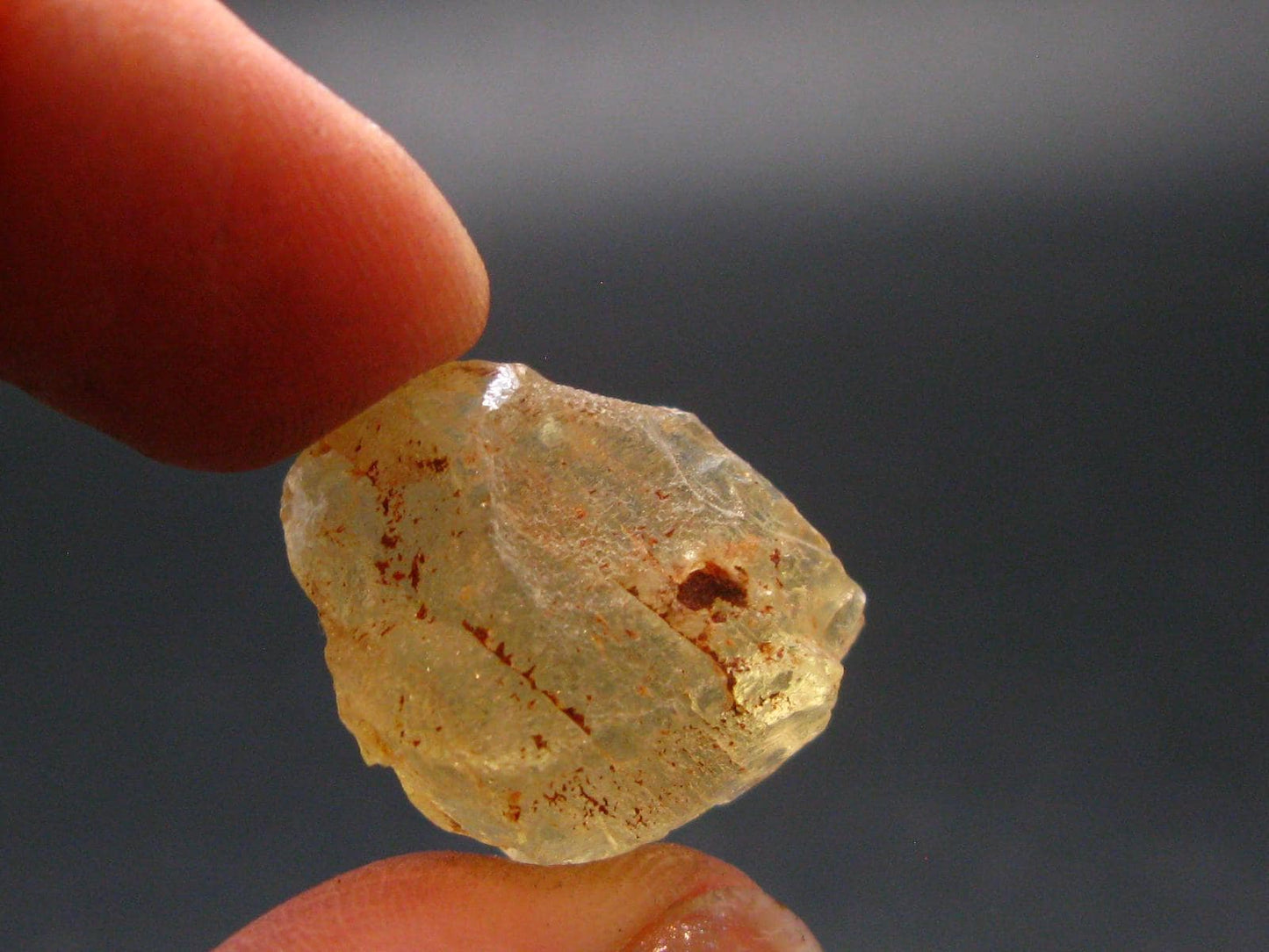 Bytownite Golden Labradorite Crystal From Mexico - 0.8" - 22.10 Carats