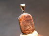 Alexandrite Chrysoberyl Crystal Silver Pendant From Zimbabwe - 0.8" - 1.61 Grams
