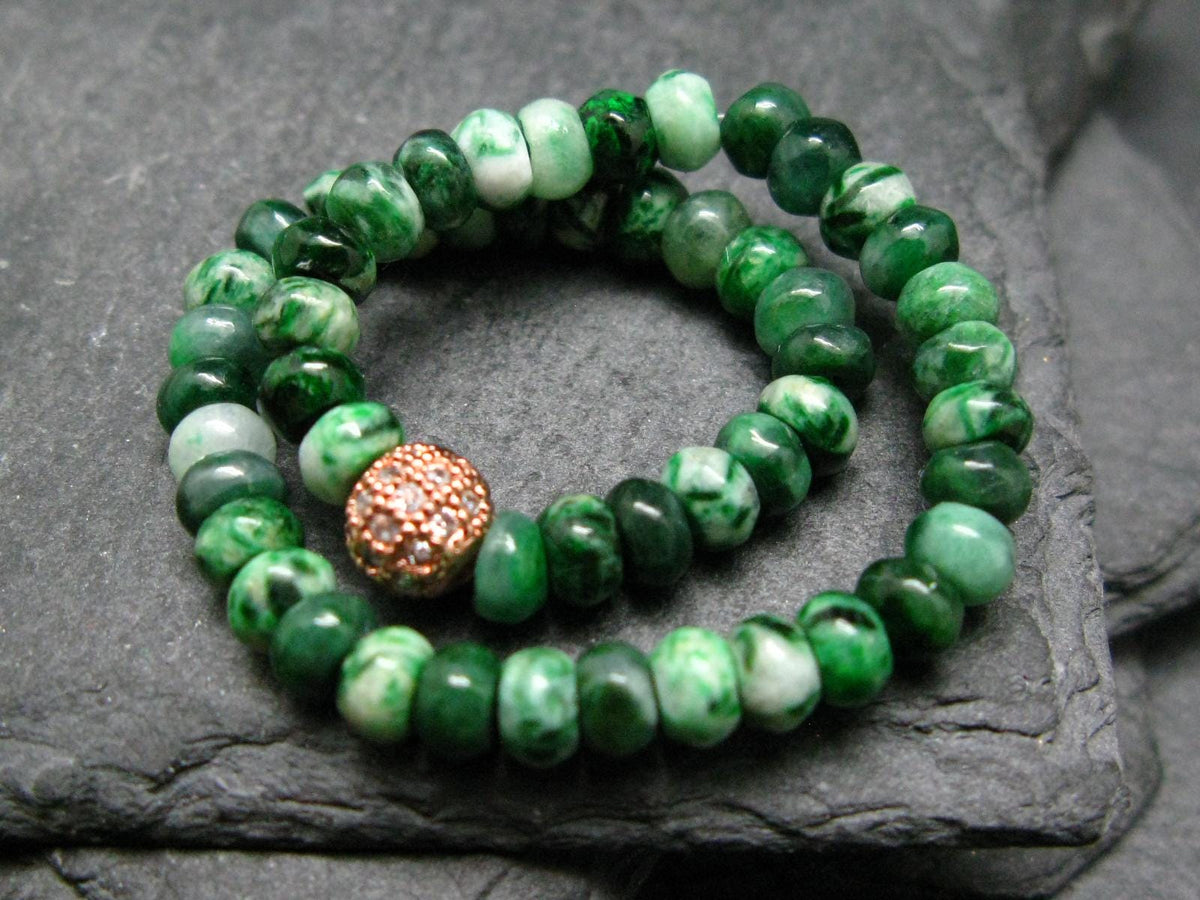 Maw Sit Sit Genuine Bracelet ~ 6 Inches ~ 5mm Rondelle Beads