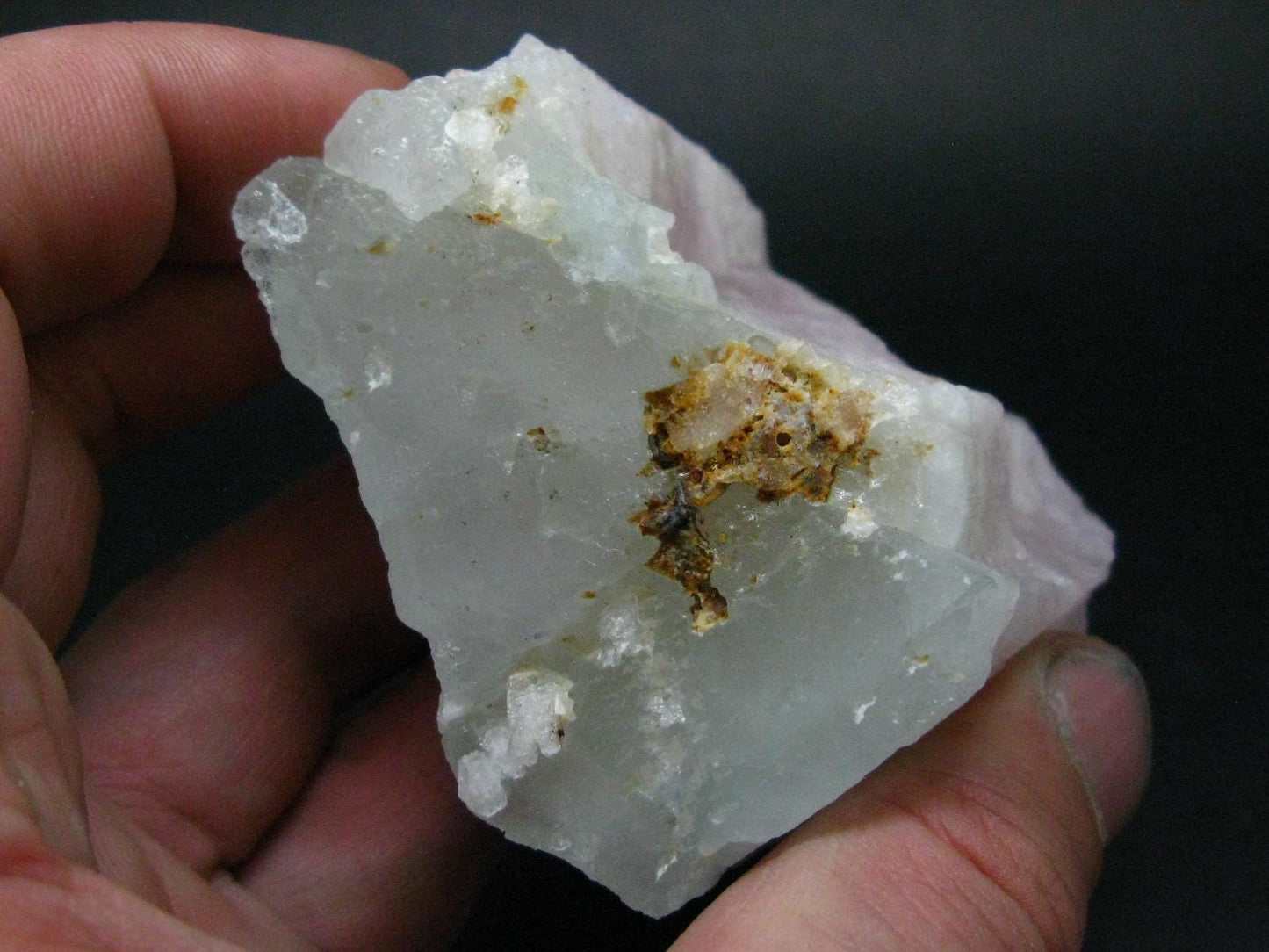 Rare Bicolor Pink Morganite & Blue Aquamarine Beryl Crystal From Pakistan - 2.5" - 192.93 Grams