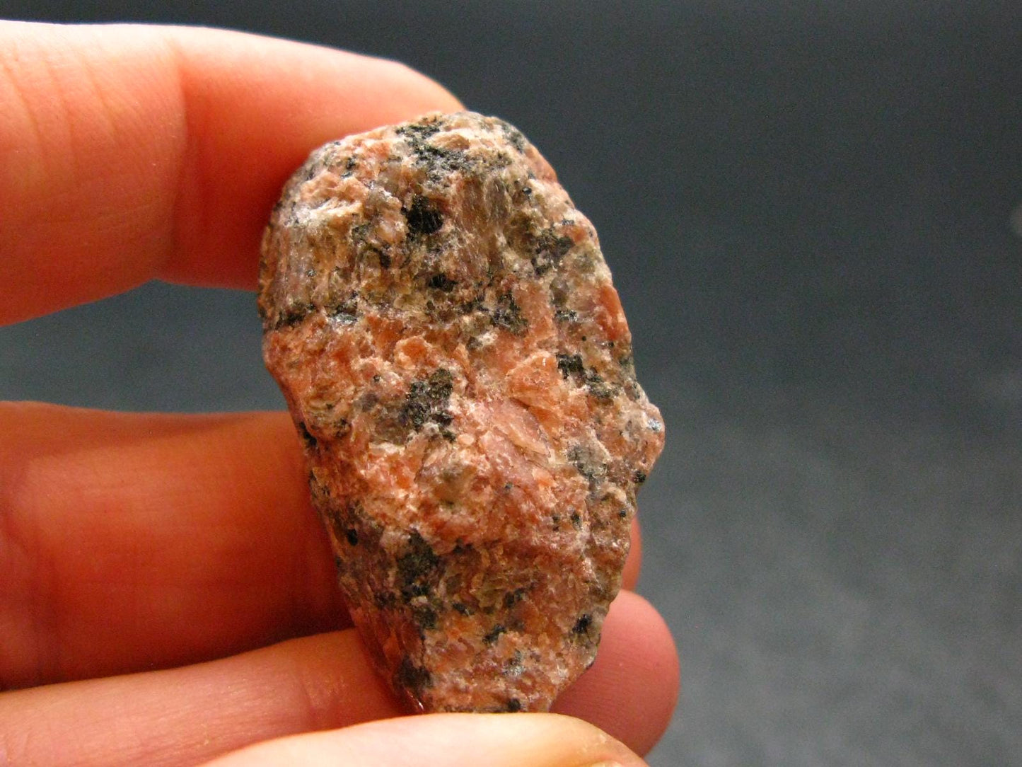 Rosophia Feldspar Stone Crystal From Rocky Mountains - 13.48 Grams - 1.4"