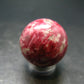 Rare Red Thulite Sphere Ball From Norway - 0.9" - 22.44 Grams