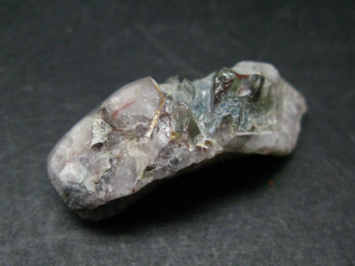 Ajoite In Quartz Crystal From South Africa - 0.6" - 40.61 Carats