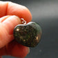 Rare Eclogite Heart Pendant From Norway - 1.0" - 4.03 Grams
