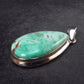 Rare Variscite Sterling Silver Pendant from Utah - 1.5" - 6.80 Grams