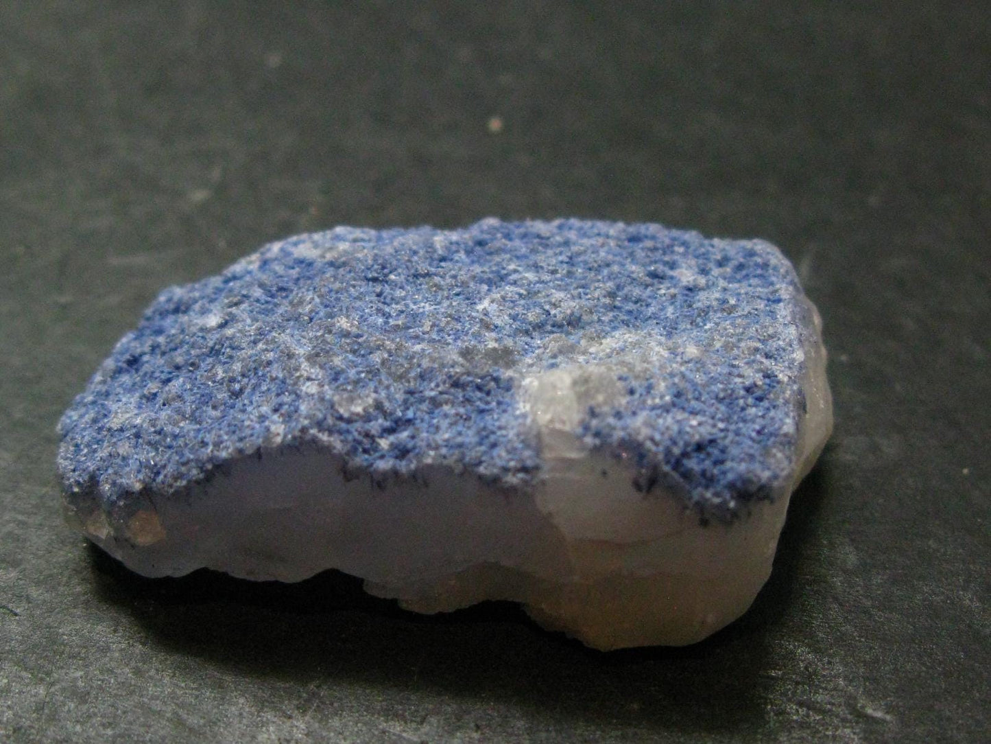 Dumortierite In Quartz Crystal From Brazil - 1.9" - 24.17 Grams