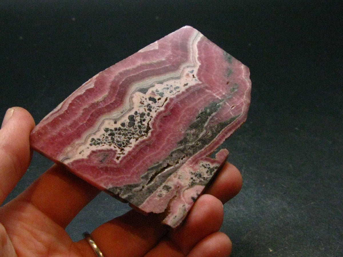 Rhodochrosite Large Slab From Argentina - 3.1" - 78.06 Grams