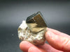 Perfect Pyrite Cube Cluster from Spain - 2.4"