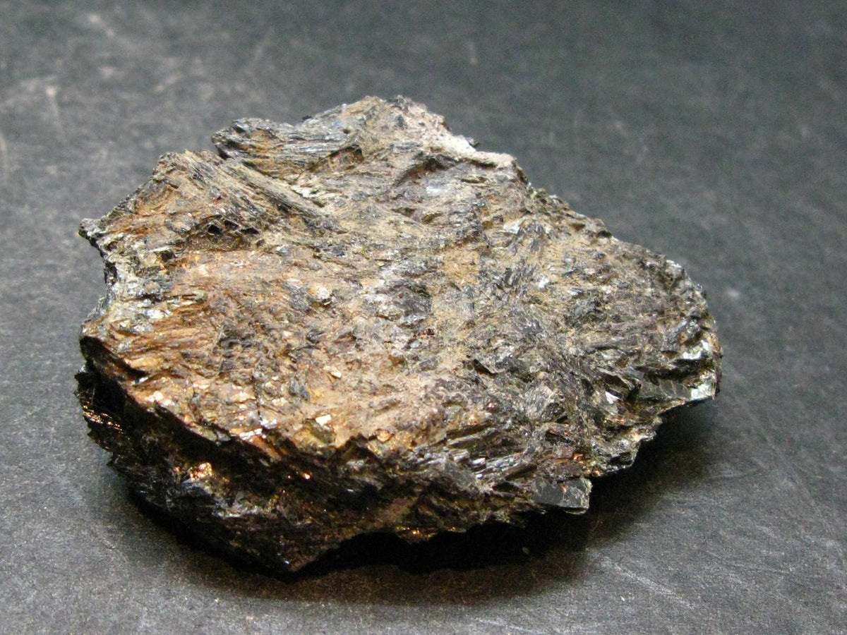 Rare Nuumite Nuummite Raw Piece From Greenland - 45.06 Grams - 2.1"