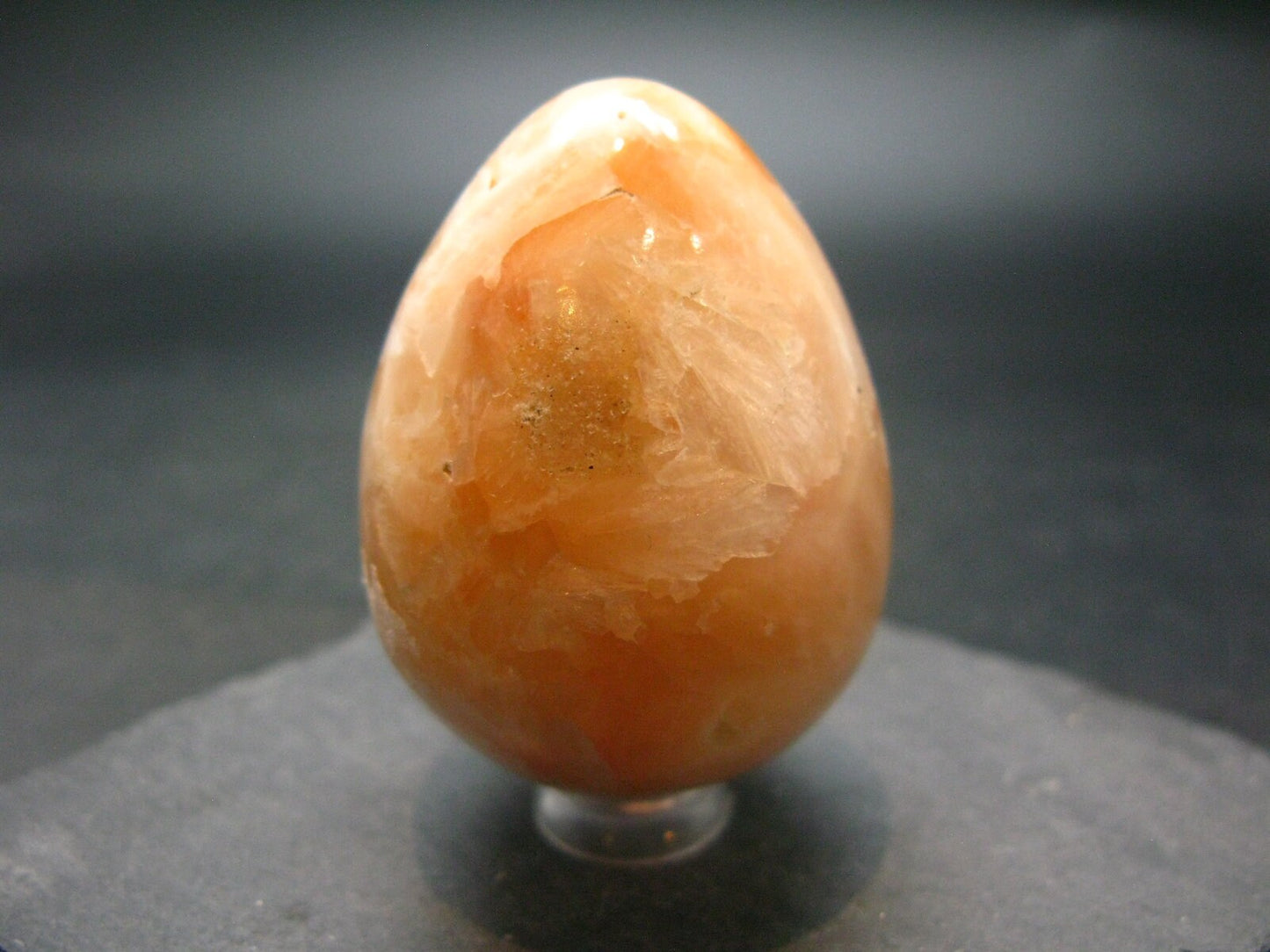 Unique Stilbite Egg From India - 2.0"