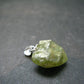 Rare Sharp Flashy Gemmy Demantoid Garnet Pendant from Madagascar - 0.7" - 2.54 Grams