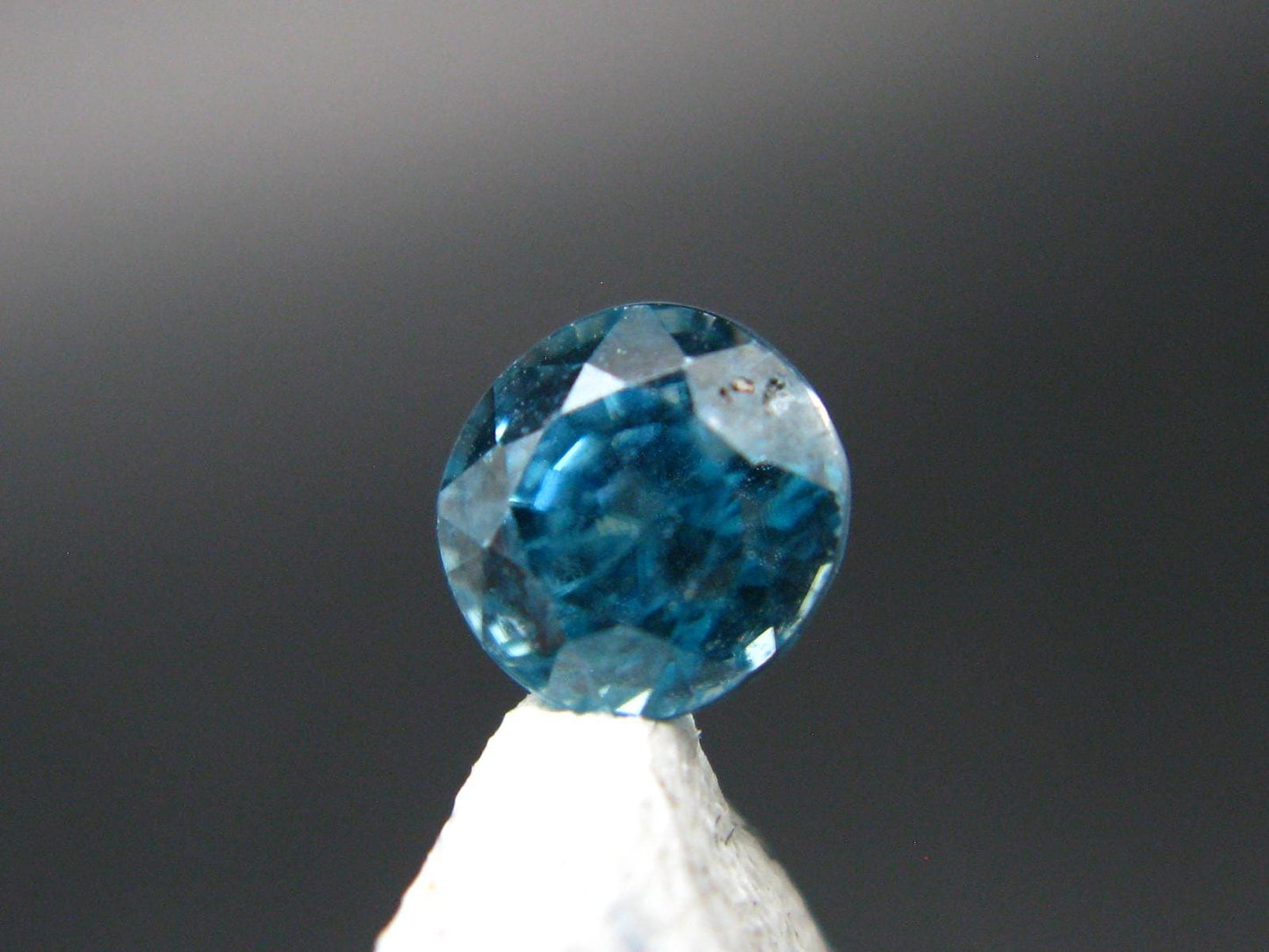 Gem Blue Zircon Cut Stone From Cambodia - 1.20 Carats