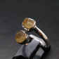 Rare Agni Gold Danburite Silver Ring From Tanzania - 2.15 Grams - size 7