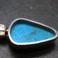 Turquoise Silver Pendant - 1.5" - 10.52 Grams